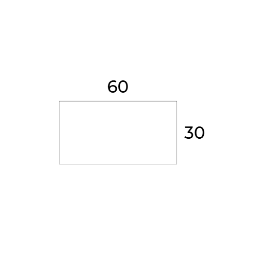 30x60 cm