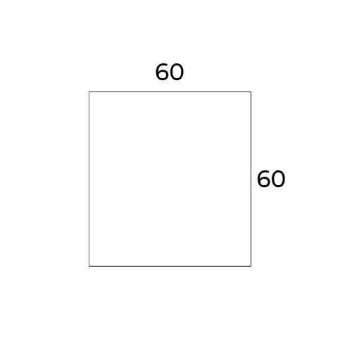 60x60 cm
