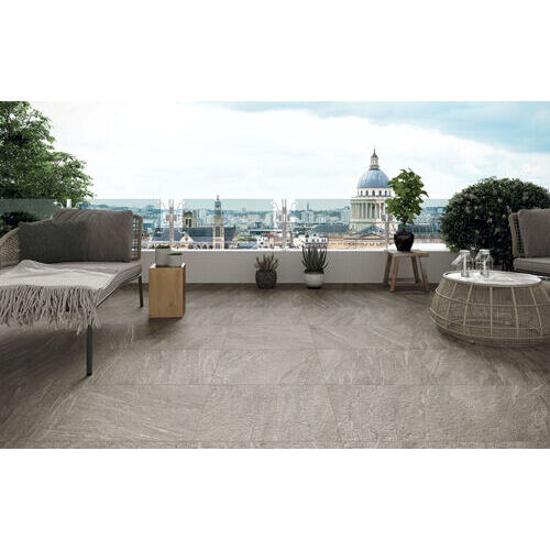 Agno Bodenplatte Grigio 60x120x2 cm