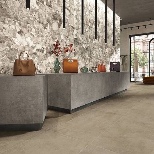 Seon Bodenplatte Braun Matt/soft Grip 30x60x1 cm